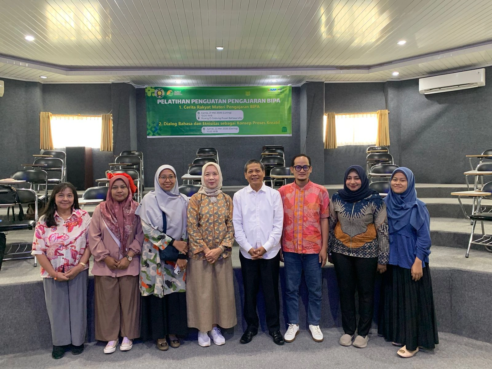 PELATIHAN PENGUATAN PENGAJARAN BIPA DI PUSAT BAHASA USU